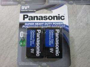 lot 162 image: (BSB) 3 - 2pks Panasonic 9 Volt Bat...