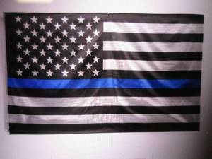 lot 164 image: (EC1) 3 ft x 5 ft Blue Line America...