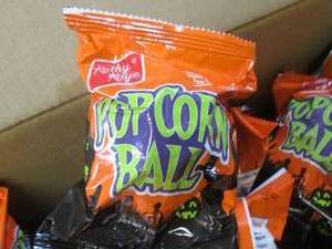 lot 177 image: (D-1T) 40 Popcorn Balls Best by May...