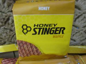 lot 208 image: (B-1) Box of 16 Honey Stinger Waffl...
