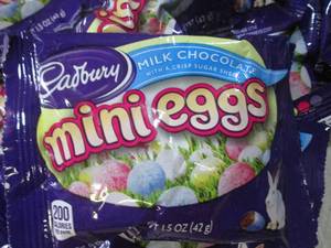 lot 219 image: (B-3) 18 Bags Cadbury Milk Chocolat...