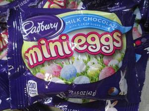 lot 220 image: (B-3) 18 Bags Cadbury Milk Chocolat...
