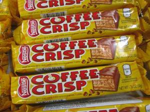 lot 222 image: (B-2) 24 Nestle Coffee Crisp Candy ...