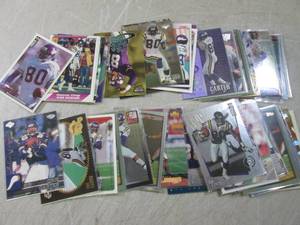 lot 233 image: (BSB) 50 Assorted Cris Carter Footb...