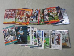 lot 237 image: (BSB) 50 Assorted Football Sports C...
