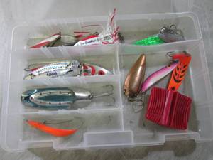 lot 294 image: (BS) Assorted Fishing Tackle in Org...