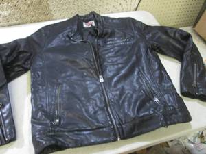 lot 310 image: (F-0) Levis Faux Leather Jacket Si...