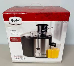 lot 15 image: Parini Multi-Speed Power Fruit and Vegetable Juicer