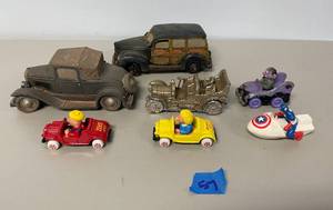 lot 57 image: Lot of Vintage Toy and Model Cars