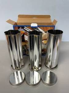 lot 74 image: Fun Shaped Baking Tubes Set