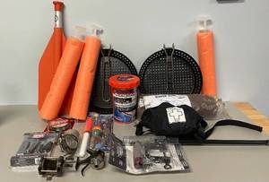 lot 85 image: Lot of Various Fishing & Boating Supplies