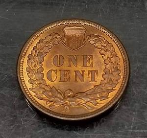 1898 INDIAN HEAD CENT BU-UNC RED-BROWN