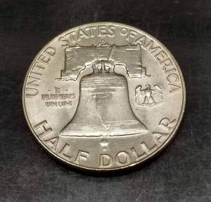 1961-D FRANKLIN HALF DOLLAR BU-UNC