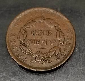 1837 US MATRON HEAD LARGE CENT