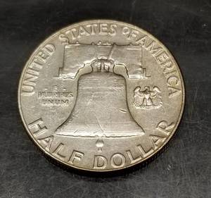 1962 FRANKLIN HALF DOLLAR