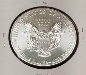 2014 AMERICAN SILVER EAGLE 1 TROY OZ .999 FINE SILVER DOLLAR