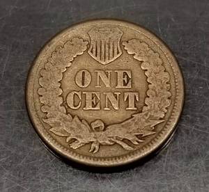 1863 INDIAN HEAD CENT COPPER-NICKEL VARIETY