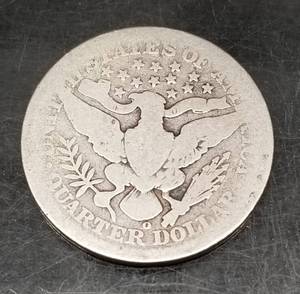 1908-O US BARBER QUARTER