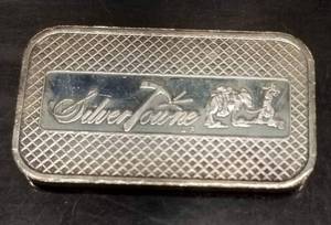 1 TROY OZ .999 FINE SILVER BAR SILVERTOWNE PROSPECTOR