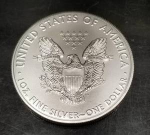 2021 type 1 AMERICAN SILVER EAGLE 1 TROY OZ .999 FINE SILVER IN AIRTITE