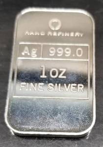 1 TROY OZ .999 FINE SILVER BAR 2013 RAND REFINERY