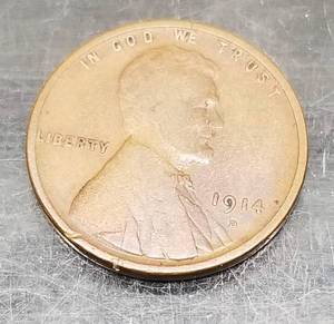 1914-D US WHEAT CENT BETTER DATE COIN