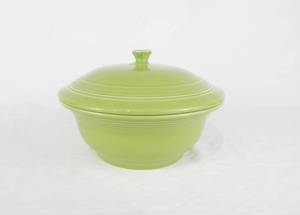lot 2 image: New Chartreuse Covered Casserole