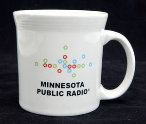 lot 15 image: Minnesota Public Radio White Java Mug