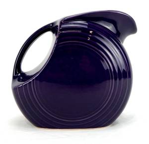 lot 20 image: Large Plum Disc Pitcher