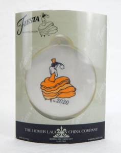 lot 34 image: New 2020 Butterscotch Dancing Lady Ornament