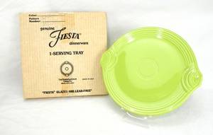 lot 100 image: New Chartreuse Serving Tray in Box