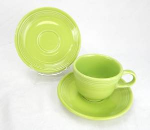 lot 133 image: Chartreuse Cup and 2 Saucers