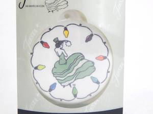 lot 123 image: New 2019 Meadow Dancing Lady Fiesta Lights Ornament