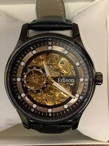 New Edison Skeleton Watch ($720 msrp)