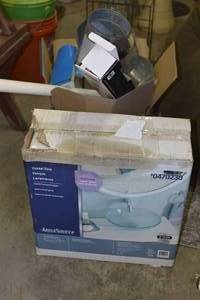 2 sinks, support pars for walls, misc. ventilation ducts