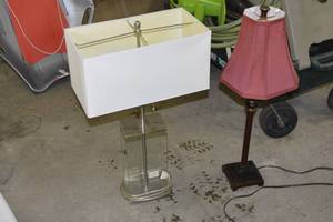 2 side table lamps