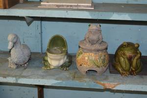 Garden Decorations Frogs and ducks