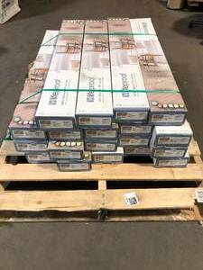 Pallet of 18 Boxes of Mojave 7 mm T x 5.2 in W x 36.22 in L Waterproof Engineered Click Bamboo Flooring (13.07 sfcase) by Lifeproof Customer Returns See Pictures