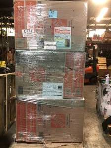 Pallet if Heavy-Duty Medium Adjustable TV and Picture Moving Box with Handles (30-Pack) by The Home Depot See Pictures