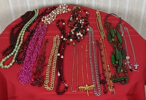 Assortment of Costume Jewelry Necklaces