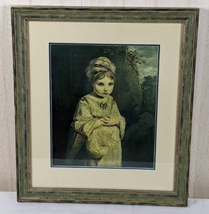Antique The Strawberry Girl by Joshua Reynolds