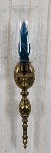 Gatco Solid Brass Wall Sconce Candle
