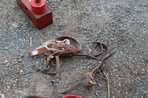 lot 531 image: Climbing Spurs with Safety Belt and Rope