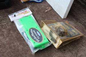 lot 589 image: Quantum Snapshot Fishing Reel (in package), The Heat Pump Ice Fishing Hole Warmer
