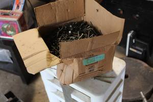 lot 1633 image: Lot of (1 Box) 3-12, 4 Square Head Deck Screws