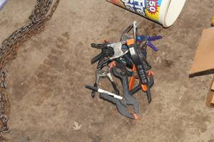 lot 1673 image: Lot of (10) Spring Clamps