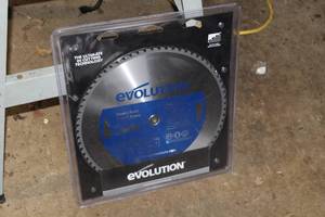 lot 1696 image: Evolution Steel Saw Blade (New )