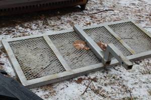 lot 419 image: Trailer Mount Storage Rack