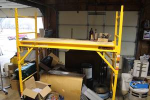 lot 427 image: Metaltech Jobsite Series 6 Baker I-CISC 1000-lb 6x30x6 Rolling Scaffolding (Like New )