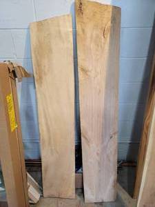 Basswood and Oak Lumber Slabs-Great for Inlay Work,Woodworking Projects